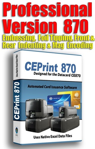 Ceprint 870 card software - ceprint,